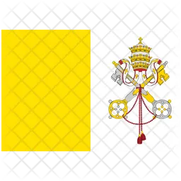 Vatican City Holy See Flag Icon