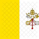 Vatican City State Flag Country Icon