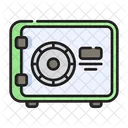 Security Lock Bank Icon