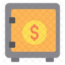 Safe Money Vault Locker Icon