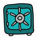 Safe Vault Security Icon