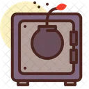 Vault Explosion Safebox Vault Security Icon