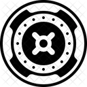 Vault Vault Door Shelter Icon