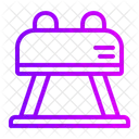 Vaulting Horse Sports Competition Icon