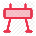Vaulting Horse Sports And Competition Buck Icon