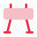Vaulting Horse Sports And Competition Buck Icon