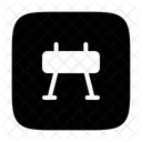 Vaulting Horse Sports And Competition Buck Icon
