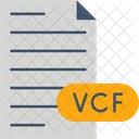 Vcard File Vcard Contact File Icon
