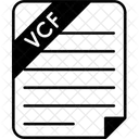 Vcard file  Icône