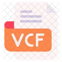 Vcf Document File Icon