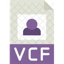 VCF-Datei  Symbol