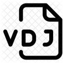 Vdj File Audio File Audio Format Icon