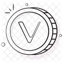 Vechain Coin Crypto Icon