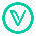 Vechain Crypto Coin Icon