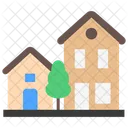 Residencial Urbano Casas Icono