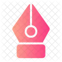 Pluma Vectorial Diseno Pluma Icon