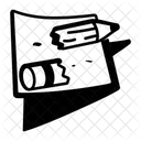 Vector de libro de texto  Icono
