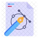 Vector Designing  Icon