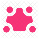 Vector Edit Polygon  Icon