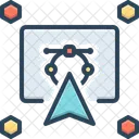 Vector Design Curve Icon