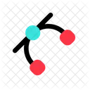 Vector Node Stroke Icon