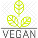 Vegan Food Vegetarian Icon