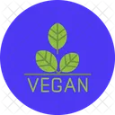 Vegan Food Vegetarian Icon