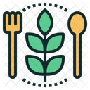 Vegan Vegetarian Plant Icon
