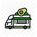 Vegan Vegetarian Food Icon