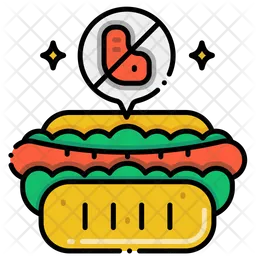 Vegan Hot Dog  Icon
