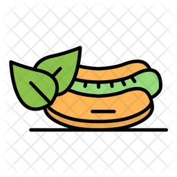 Vegan Hot Dog  Icon