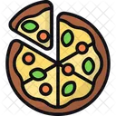 Vegan pizza  Icon