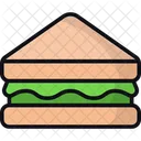 Vegan Sandwich Vegan Food Vegetarian Meal Icon