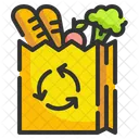 Vegetable Bag Vegetable Plastic Free Icon