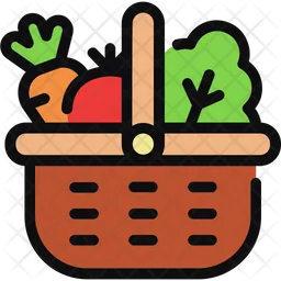 Vegetable Basket  Icon