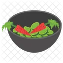 Vegetable Basket Vegetable Bucket Farming Element Icon