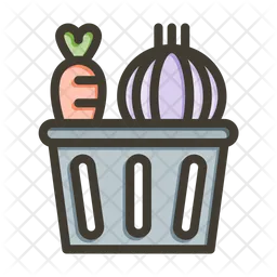 Vegetable basket  Icon