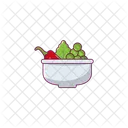 Vegetable Bowl Food Icon