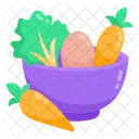 Vegetable Bowl  Icon