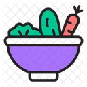 Food Vegetable Bowl Icon