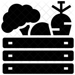 Vegetable Crate Icon