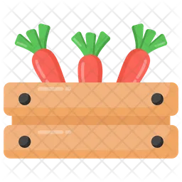 Vegetable Crate  Icon