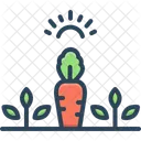 Vegetable Garden Vegetables Horticulture Icon