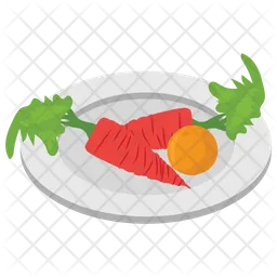 Vegetable Plate  Icon