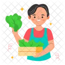 Vegetable Seller Icon