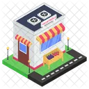 Vegetable Shop Vegetable Store Retail Shop Icon