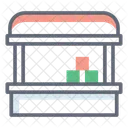 Vegetable Shop Vegetable Store Vegetable Cart Icon