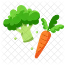 Health Wellness Vegetable Icon