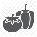 Vegetables Bell Pepper Tomato Product Supermarket Department Icon
