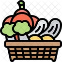 Vegetables Protein Food Icon